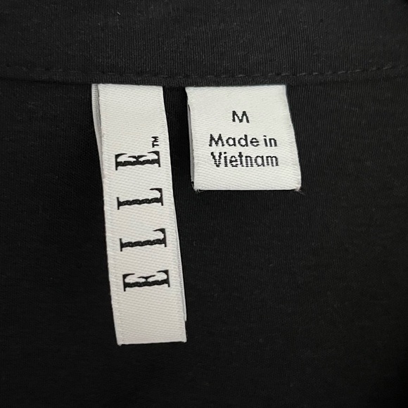 Black blouse (Elle) - Picture 3 of 3